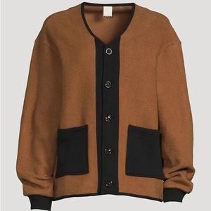 KOTN Reverse Fleece Cardigan Size Small